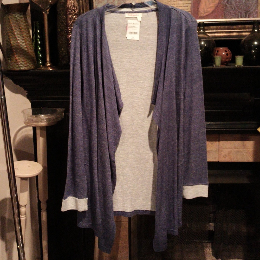 NWT Fresh Produce Moonlight Weekender Women's Open Cardigan Small - Picture 2 of 8
